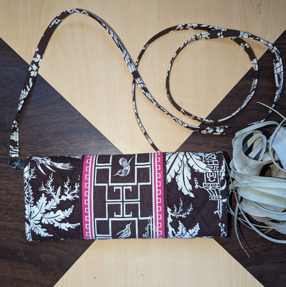 Vera Bradley crossbody wallet
